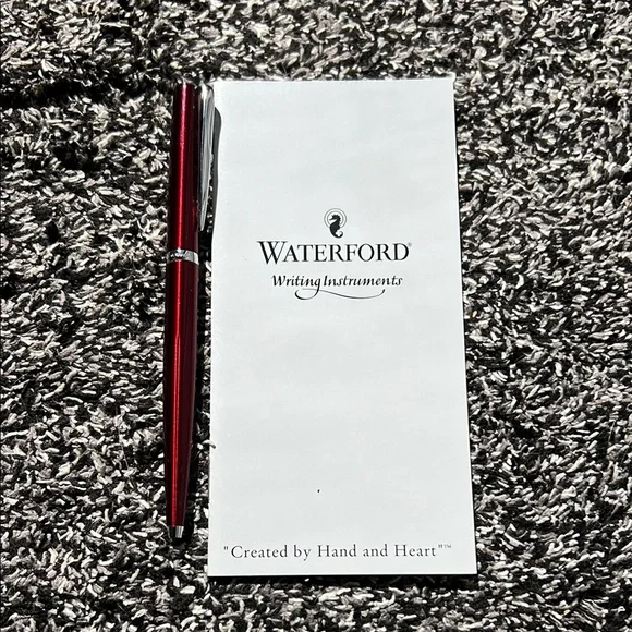 Waterford Red Pen with Case